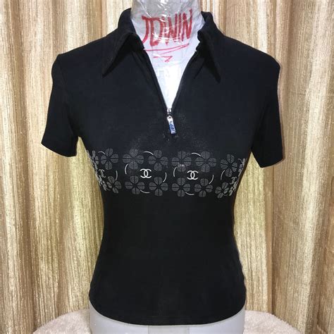 chanel polo shirt|chanel shirt price.